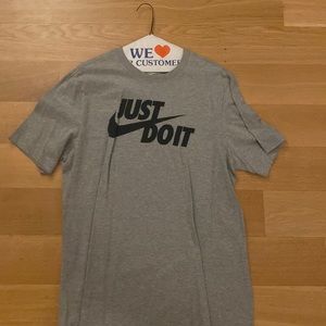 The Nike Tee Grey Just Do It Original